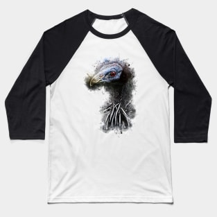 Vulturine Guinea Fowl Baseball T-Shirt